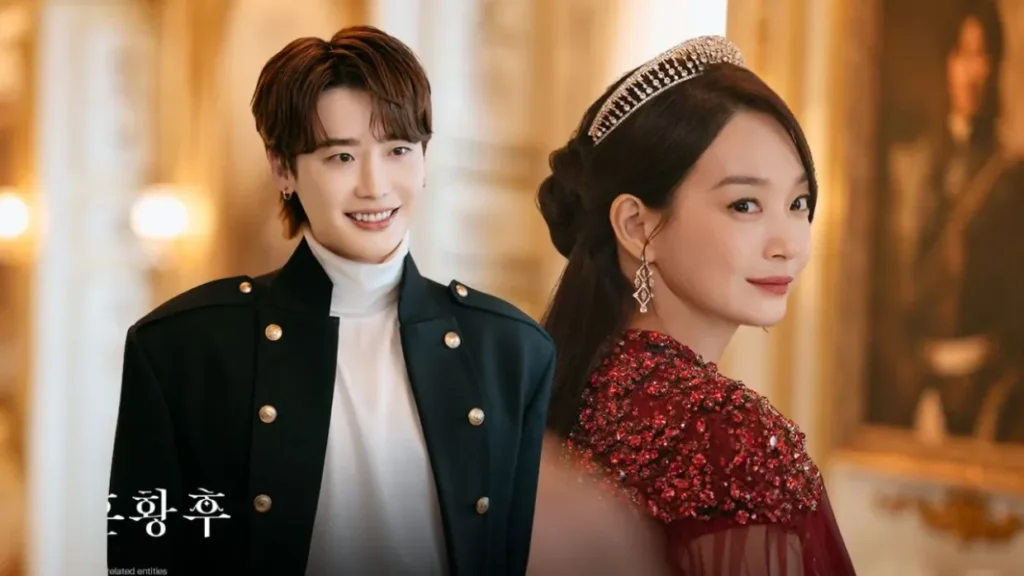 Imagem mostra os dois protagonistas da novel the remarried empress que será adaptado para as telas.